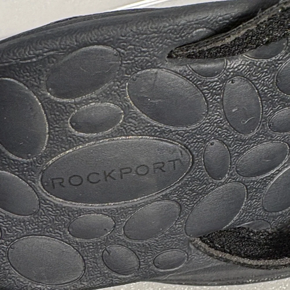 Black at Rockport‎ unisex men’s 8 women’s 9.5-10 Sandals Stitch Detailing box 21